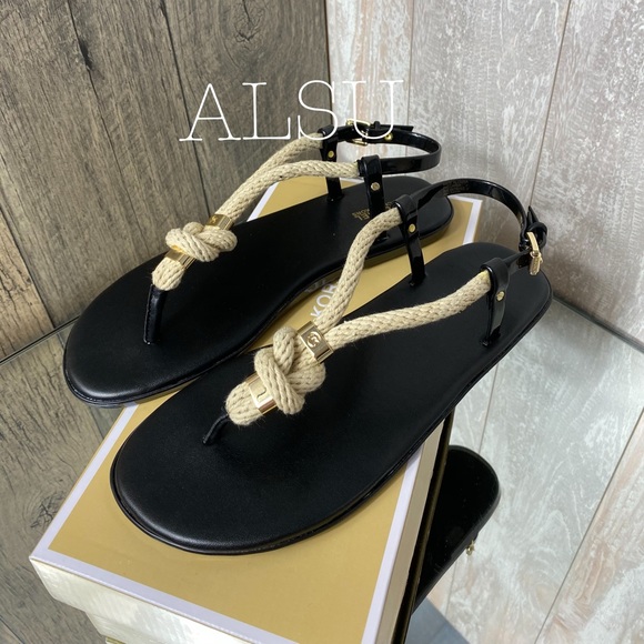 Michael Kors Holly Jelly Sandal Black W AUTHENTIC - Picture 3 of 5